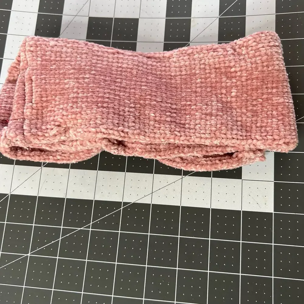Betsey Johnson Pink‎ Knit Bow Headband